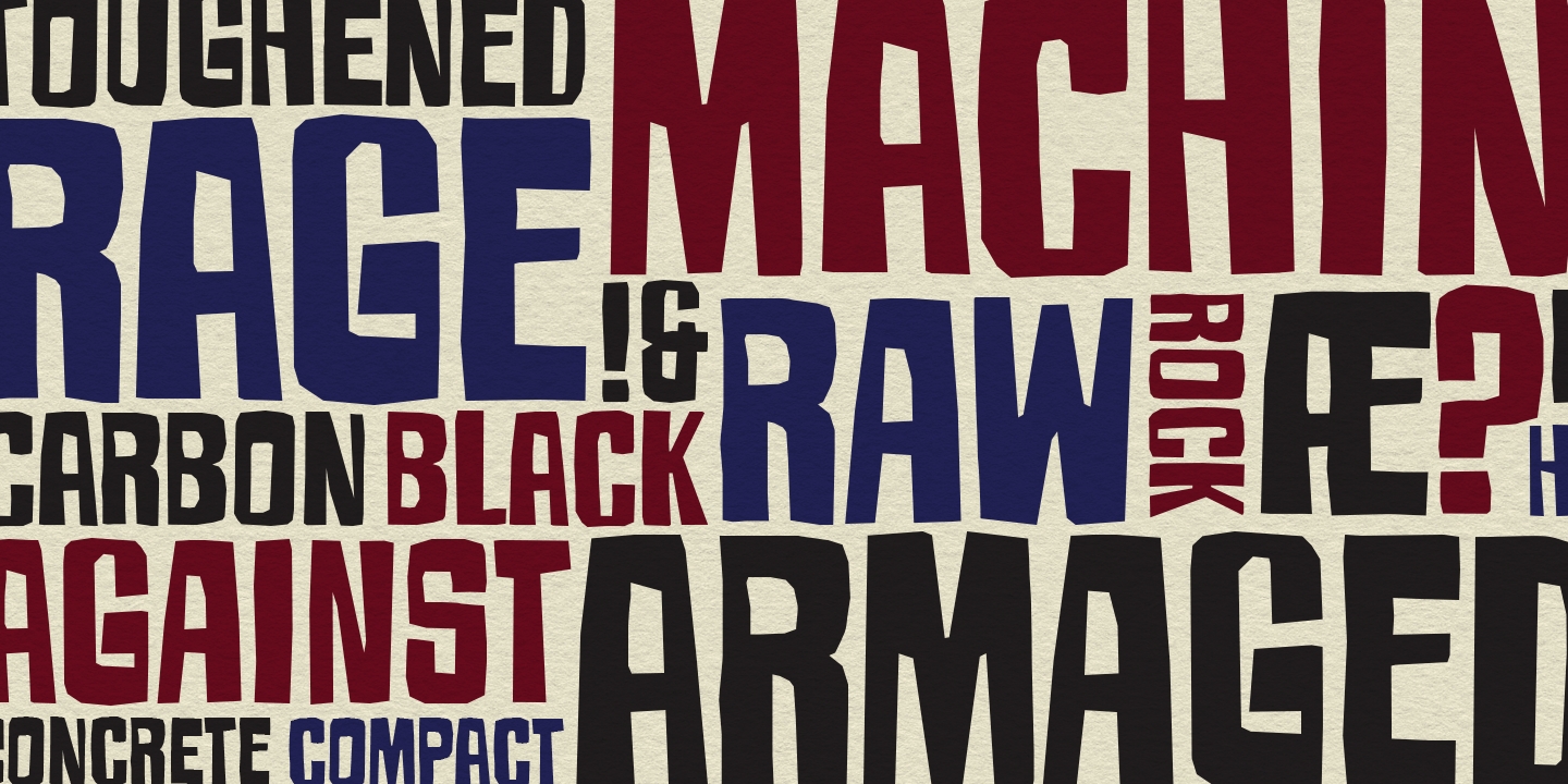 Armageda Condensed Font preview